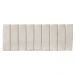 Cabeceira Painel Casal 1,40m Londres Suede Bege Dal Poz Estofados