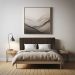 Cabeceira Painel Casal 1,40m Londres Suede Marrom Dal Poz Estofados