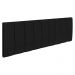 Cabeceira Painel Casal 1,40m Londres Suede Preto Dal Poz Estofados