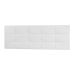 Cabeceira Painel Casal 1,40m Roma Material Sintético Branco Dal Poz Estofados