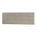 Cabeceira Painel Casal King 1,95m Roma Material Sintético Bege Dal Poz Estofados