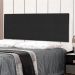 Cabeceira Painel Casal King 1,95m Roma Material Sintético Preto Dal Poz Estofados