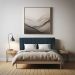 Cabeceira Painel Casal Queen 1,60m Londres Suede Azul Marinho Dal Poz Estofados
