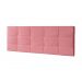 Cabeceira Painel Solteiro 0,90m Roma Suede Rosa Dal Poz Estofados