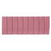 Kit Cabeceira Painel e Calçadeira Baú Solteiro 0,90m Londres Suede Rosa Dal Poz Estofados