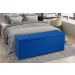 Recamier Baú 1,40m Madrid Suede Azul Marinho Dal Poz Estofados