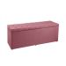 Recamier Baú 1,40m Madrid Suede Rosa Dal Poz Estofados