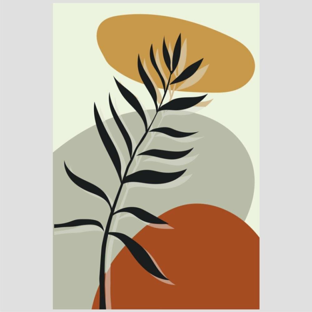 Quadro Abs Fl 1 Tela No Chassi 45X30Cm