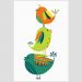 Quadro Bird I Tela No Chassi 45X30Cm