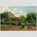 Quadro Camille Pissarro Garden Tela No Chassi 95X63Cm