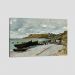Quadro Claude Monet Sainte Andresse Tela No Chassi 95X63Cm
