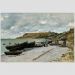 Quadro Claude Monet Sainte Andresse Tela No Chassi 95X63Cm