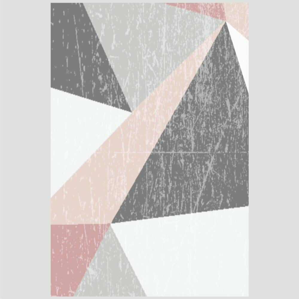 Quadro Plano Tela Moldura Preta 63X42Cm