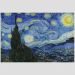 Quadro Van Gogh A Noite Estrelada Tela No Chassi 95X63Cm