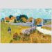 Quadro Van Gogh Quinta Na Provença 1888 Tela No Chassi 95X63Cm