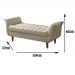 Recamier Estofado Grécia  Uva150 cm.