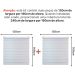 Persiana Rolo Double Vision 240larg x 160alt Branca - (2pçs)