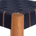 Banco Alto Fita Garden Natural/Azul