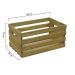 Caixa HortiFruti Malta 40x24x23cm Natural/Madeira