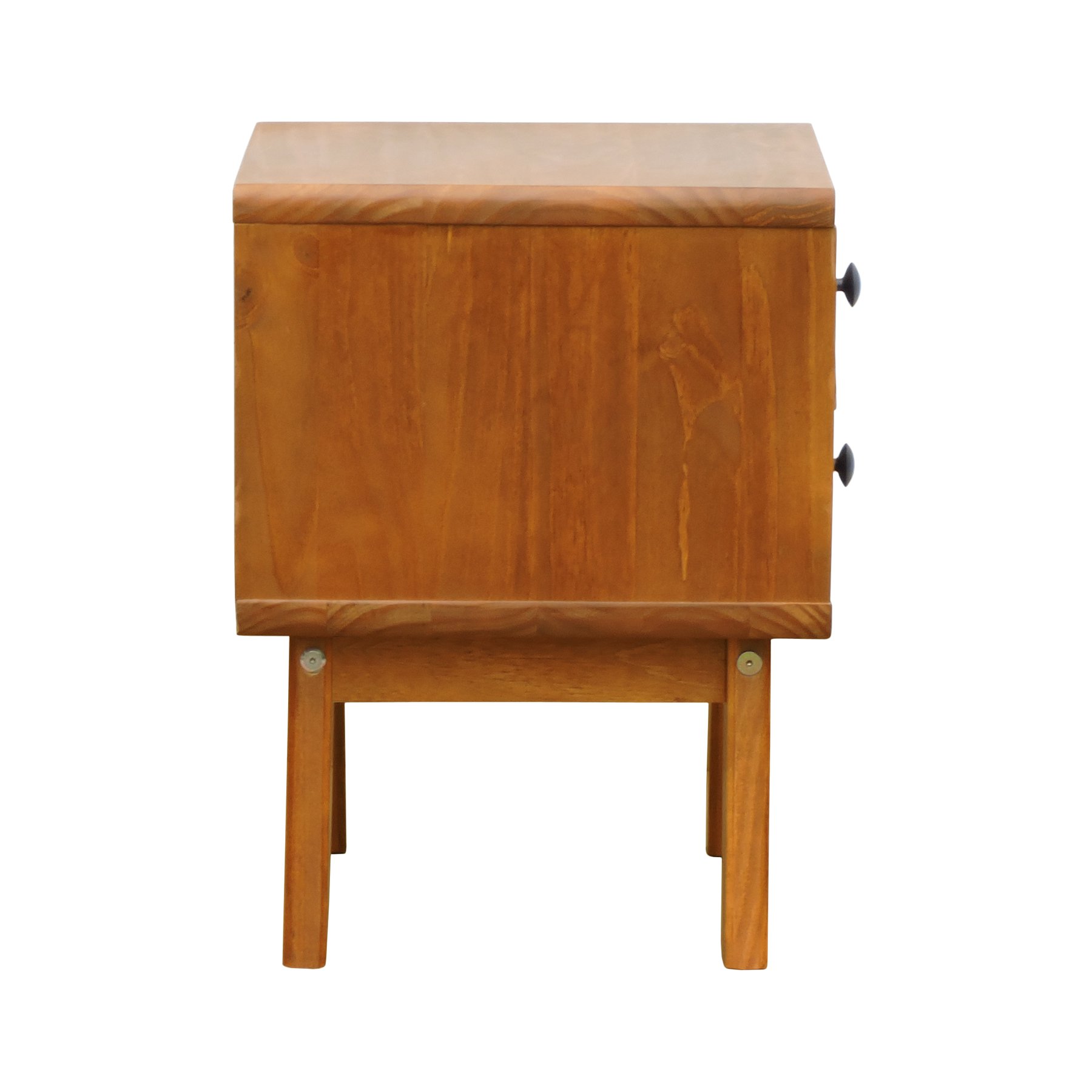 Mesa de Cabeceira 2 Gavetas Maré Amêndoa