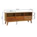 Rack 3 Gavetas Maré Amêndoa
