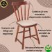 Conjunto Mesa Jantar Madeira/MDF com 4 Cadeiras Estofadas- Dalas Imbuia