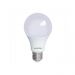 3 Lampadas Bulbo E27 12W Ed   Bivolt Policarbonato Leitosa Branco