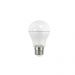 50 Lampadas Bulbo E27 9W Ed   Bivolt Policarbonato Leitosa Branco