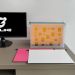 Caixa Arquivo Transparente Com 6 Pastas Suspensas Coloridas Dellocolor Organizador De Escritório