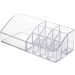 Organizador de Cosméticos Porta Maquiagem Batom de Mesa Bancada Cristal Essencial Dello