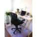 Tapete Protetor De Piso Para Escritório 100x120cm Protepiso Flexível Cristal Fosco Dello