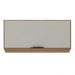 Armário Aéreo Firenze 1 Porta 70cm Amêndola/Nude Prime - Demóbile