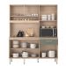Armário Cozinha Compacta 10 Portas Osaka Avena Menta