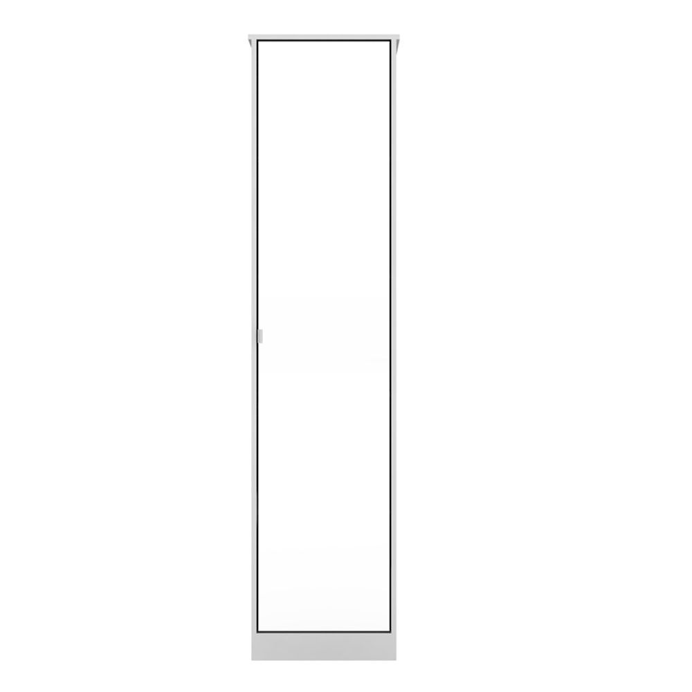 Armário Multiuso 1 Porta Reflex ll 21170 Branco Demóbile