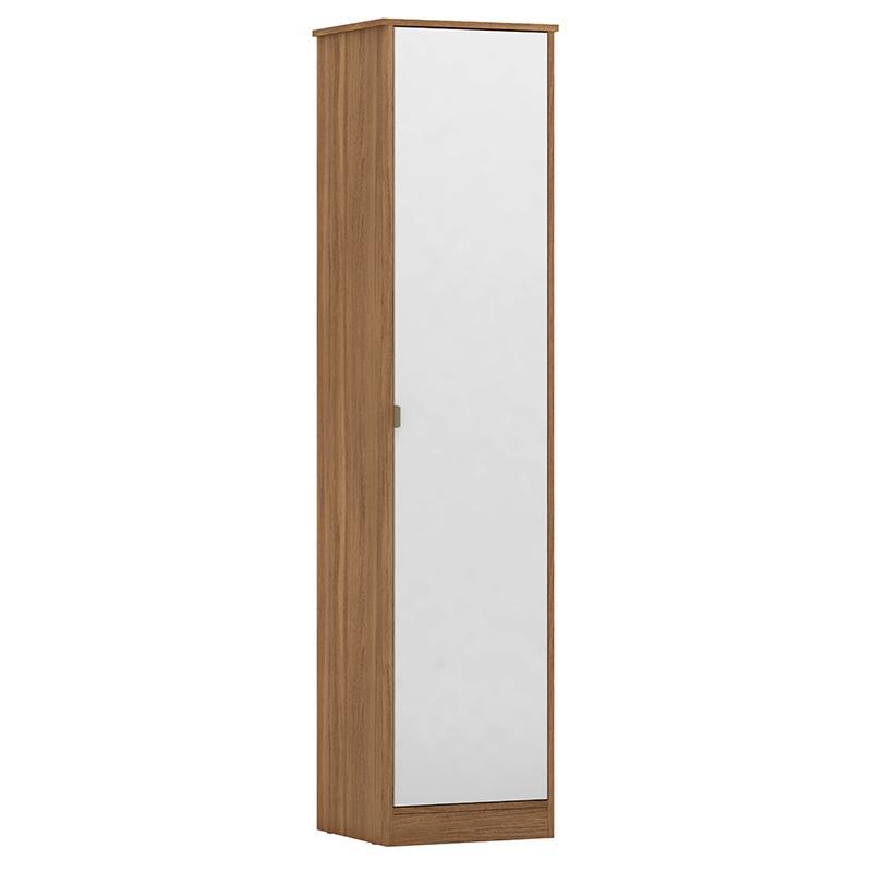 Armário Multiuso Reflex II 1 Porta Amêndola com Espelho - Demóbile  