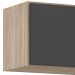 Armario Aereo 1 Porta Basculante 70cm 94101 Avena Grafito Demobile