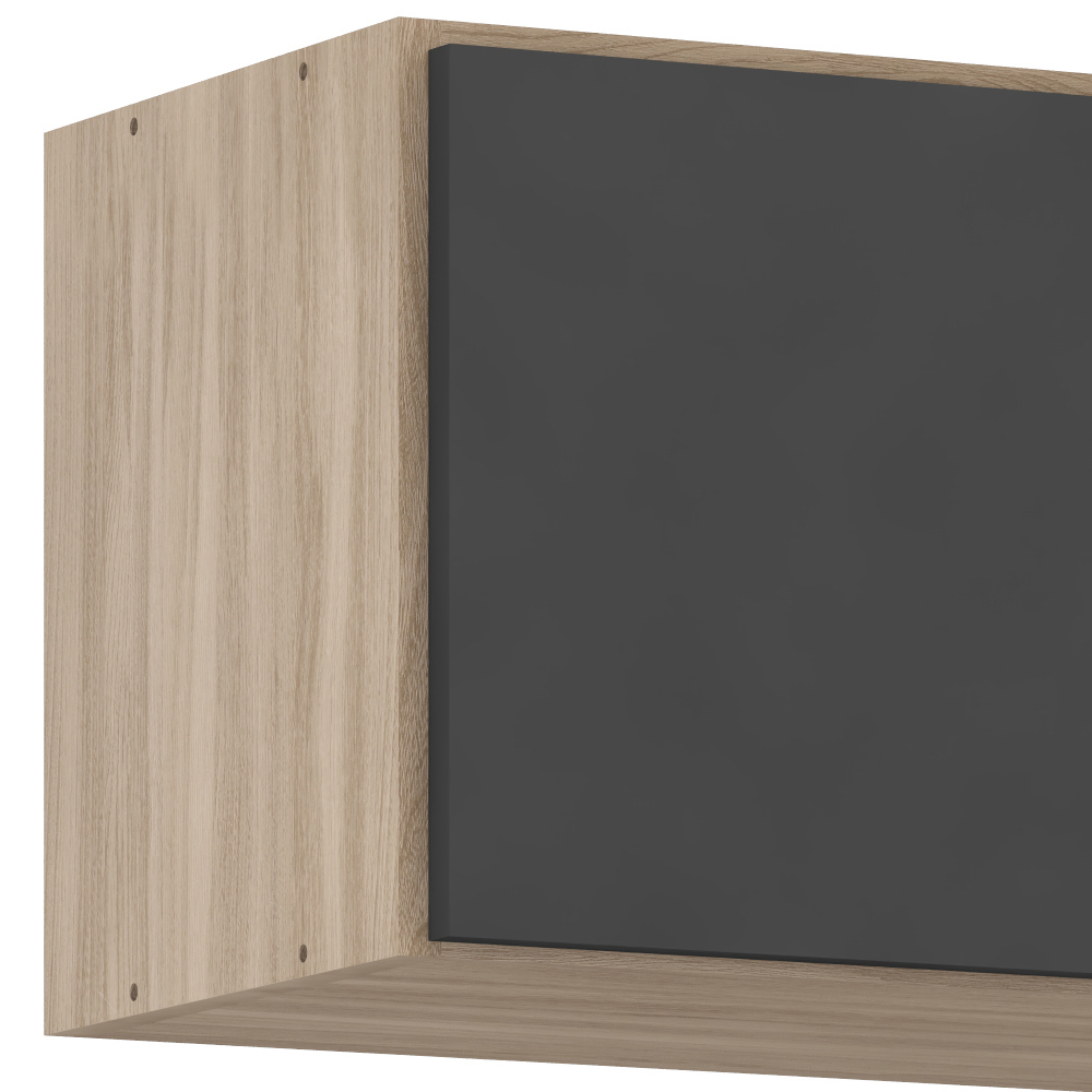 Armario Aereo 1 Porta Basculante 70cm 94101 Avena Grafito Demobile