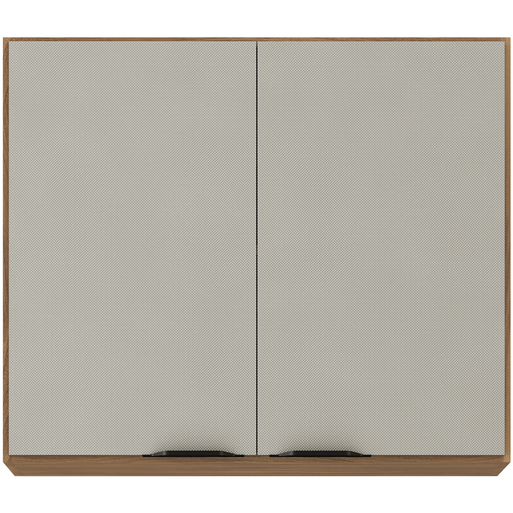 Armario Aereo 2 Portas 80cm 94241 Amendola Nude Prime Tx Demobile