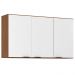Armario Aereo 3 Portas 120cm 94331 Amendola Branco Demobile
