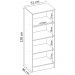 Armario Multiuso 2 Portas 20860 Branco Demobile