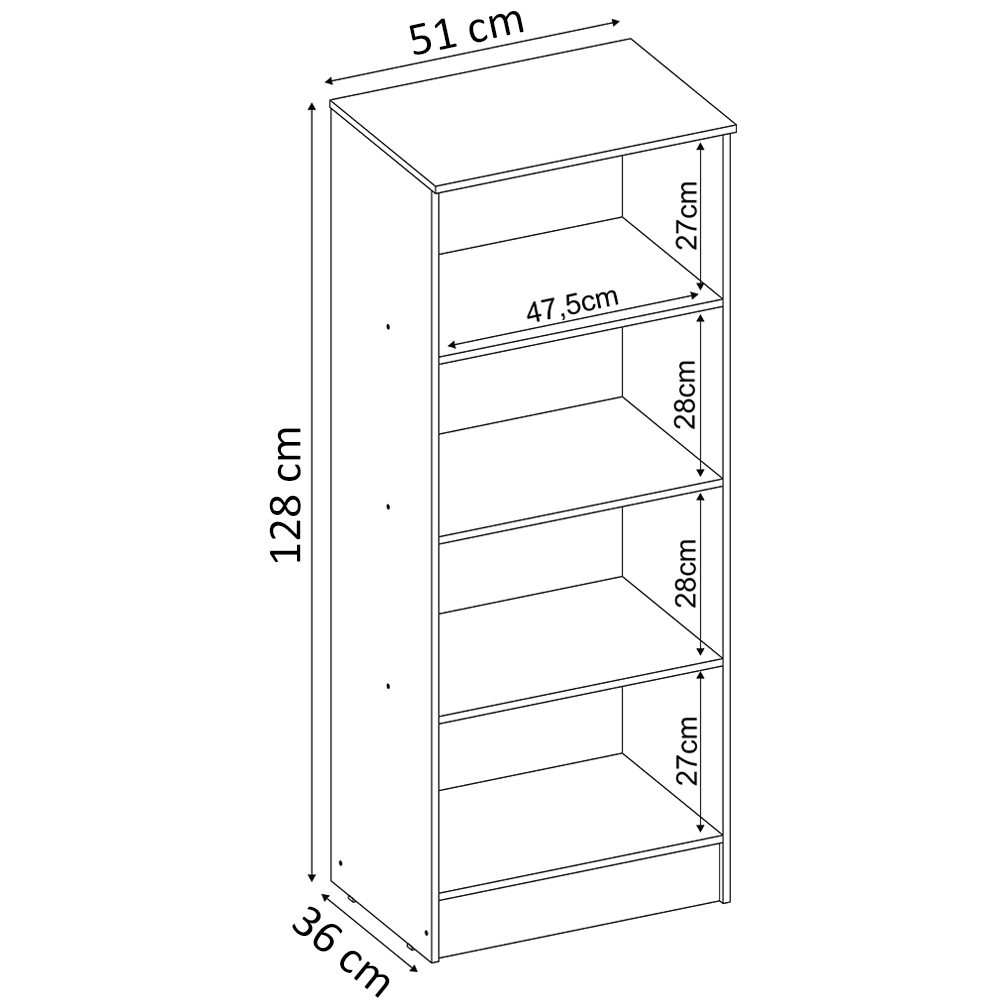 Armario Multiuso 2 Portas 20860 Branco Demobile