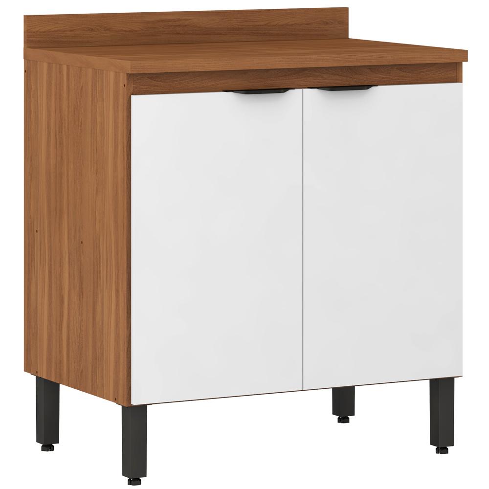 Balcao 2 Portas 80cm 93221 Amendola Branco Demobile