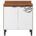 Balcao 2 Portas 80cm 93221 Amendola Branco Demobile
