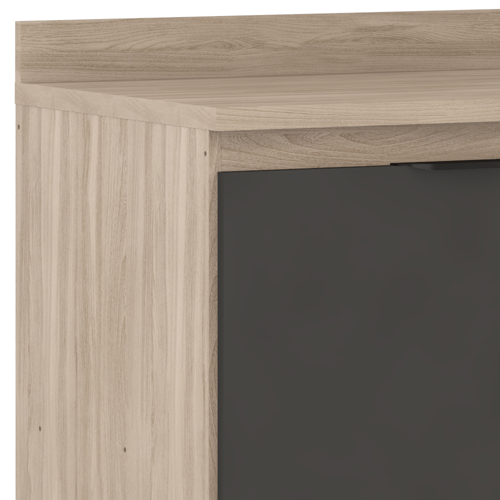 Balcao 2 Portas 80cm 93221 Avena Grafito Demobile