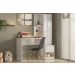 Bancada Office com Estante Walker Branco