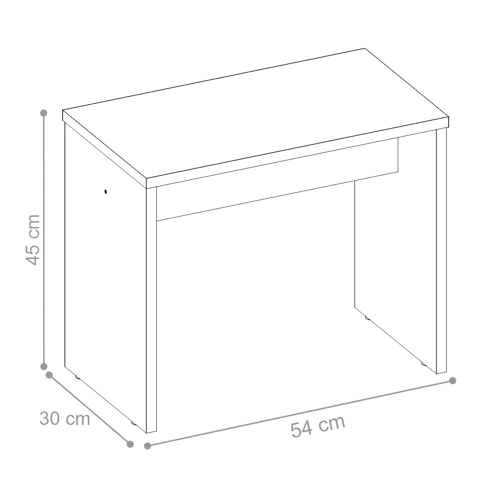 Banqueta Camarim Price Branco
