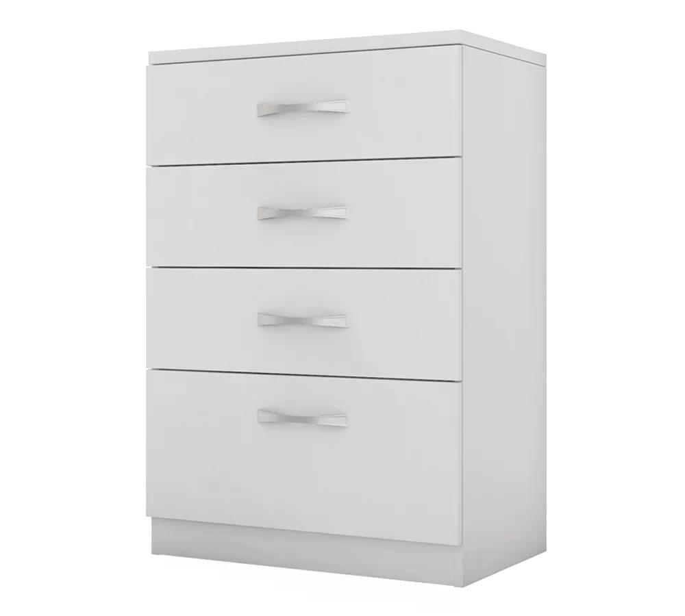 Cômoda 04 Gavetas Astral Branco Demobile