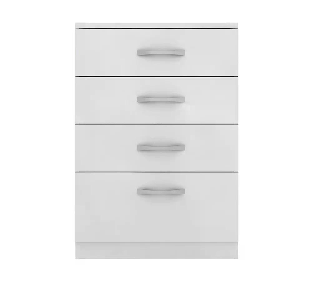 Cômoda 04 Gavetas Astral Branco Demobile