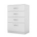 Cômoda 4 Gavetas Astral 4460 Branco Demóbile