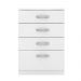 Cômoda 4 Gavetas Astral 4460 Branco Demóbile